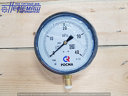 Манометр ТМ-620Р 0-40 МПа М20х1,5 кл. т. 1 IP65 c гидрозаполнением